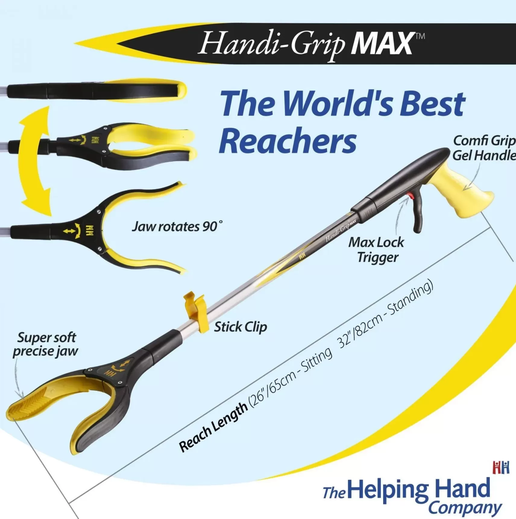 Handi-Grip MAX reacher grabber aid - Image 6
