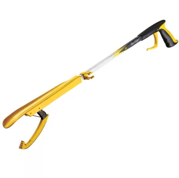 Shoe-Helper reacher grabber shoe aid