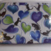 Handmade fabric blue badge holders - 8 different designs - Image 19