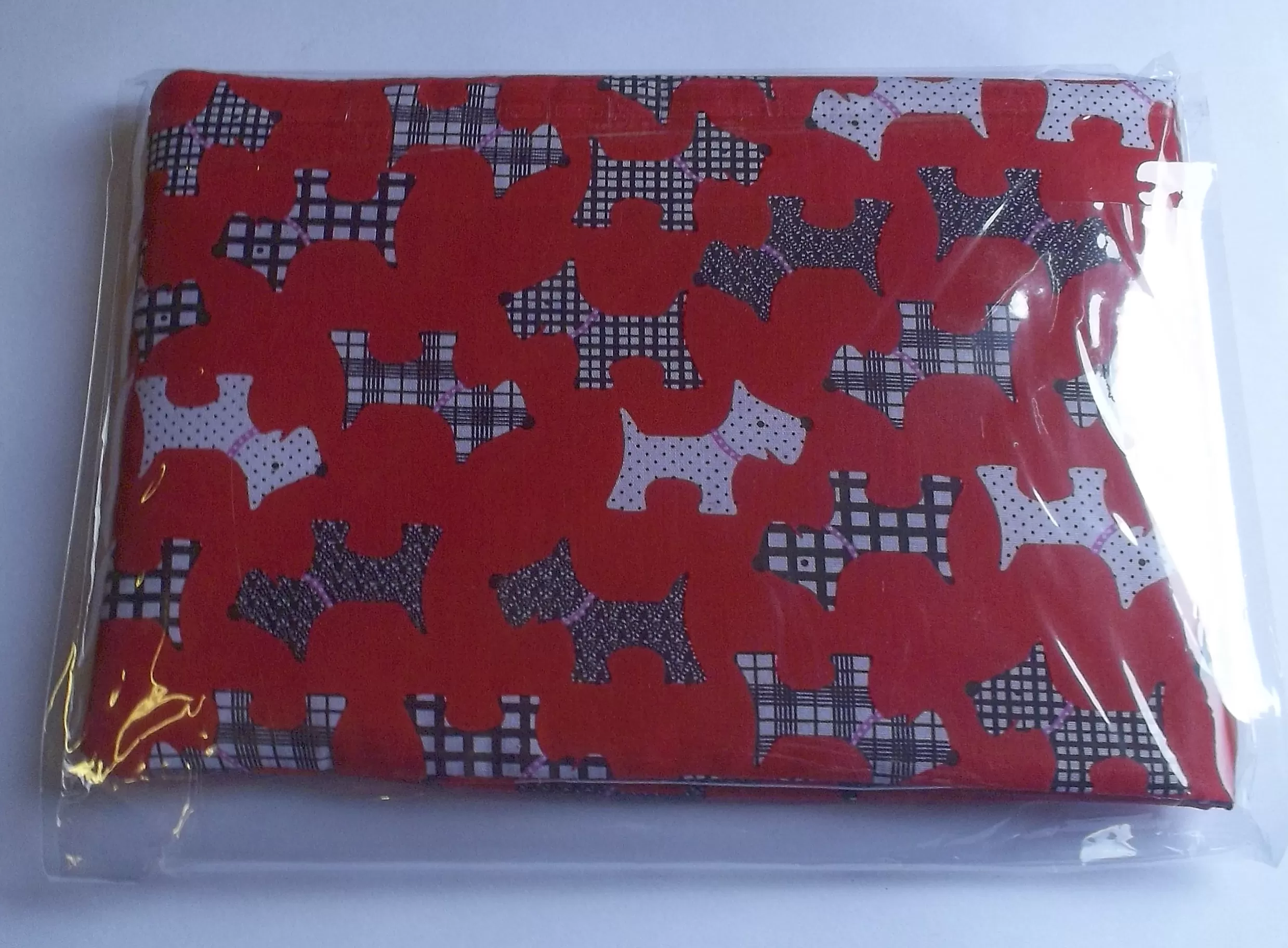 Handmade fabric blue badge holders - 8 different designs - Image 20