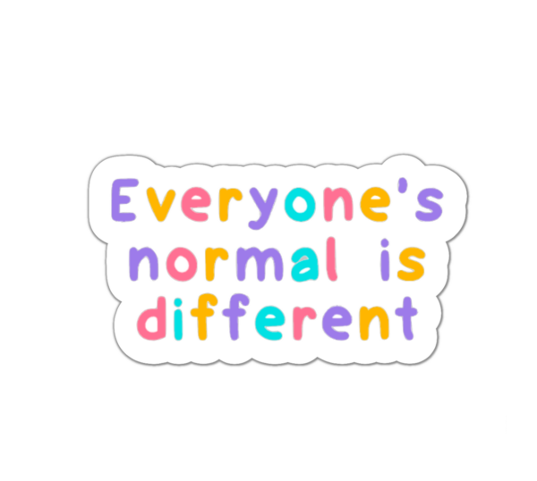 everyone is normal different sticker main image
