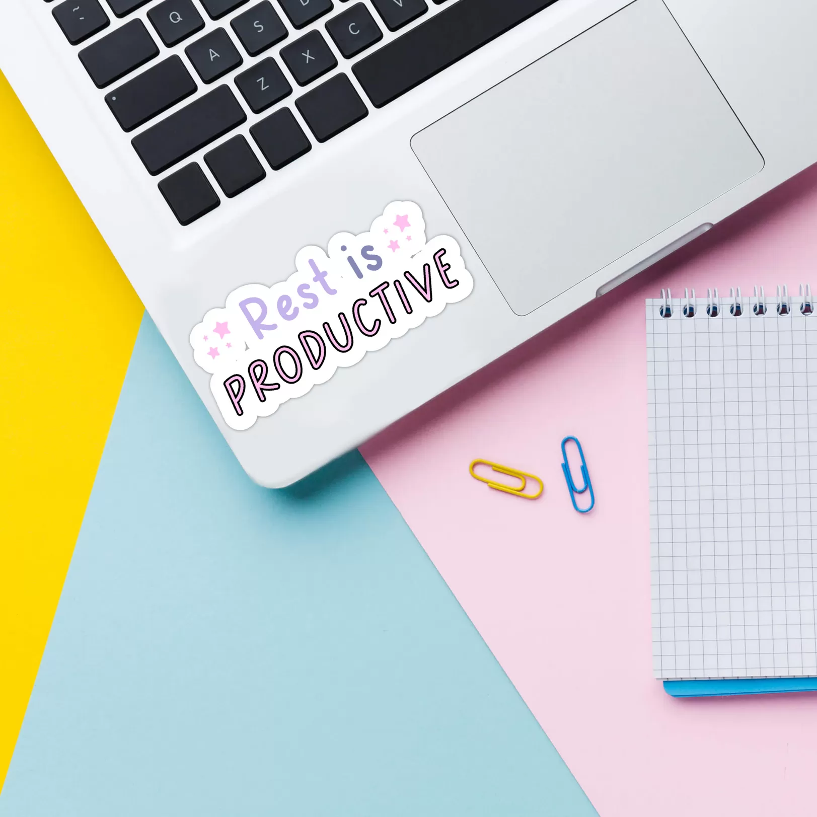 Rest is productive vinyl sticker - Image 2