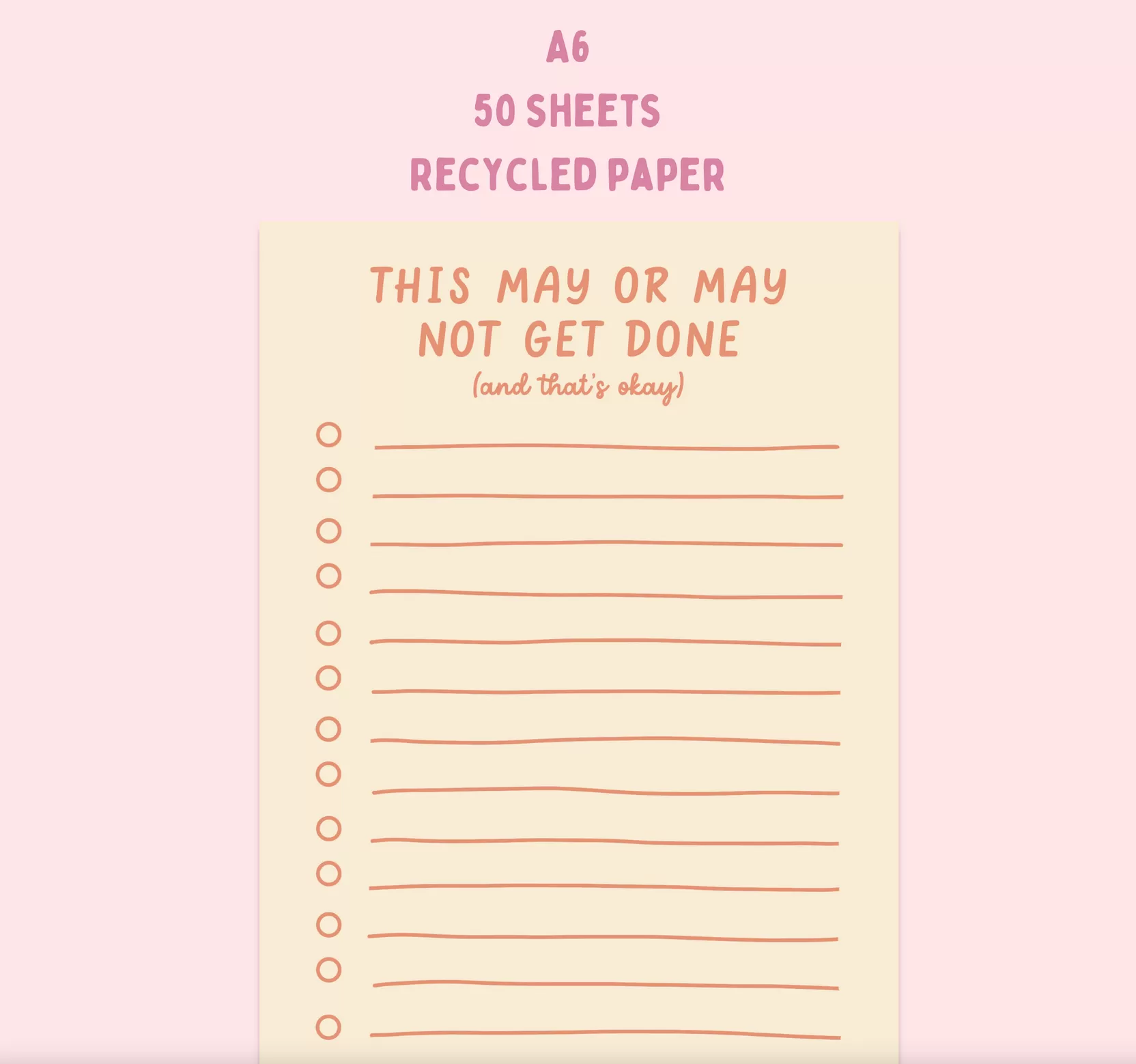this may not get done paper image