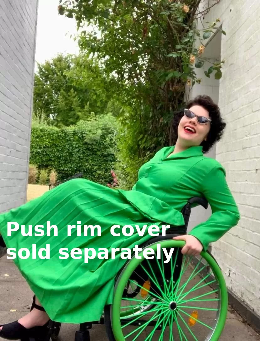 "Wheels on Fire" wheelchair spoke reflectors - Image 4