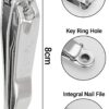 Nail Clippers Heavy Duty Stainless Steel - Image 2