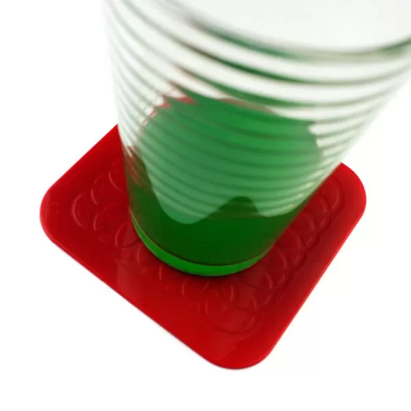 Tenura Anti-Slip Square Coaster (Pack of 4) - Image 2