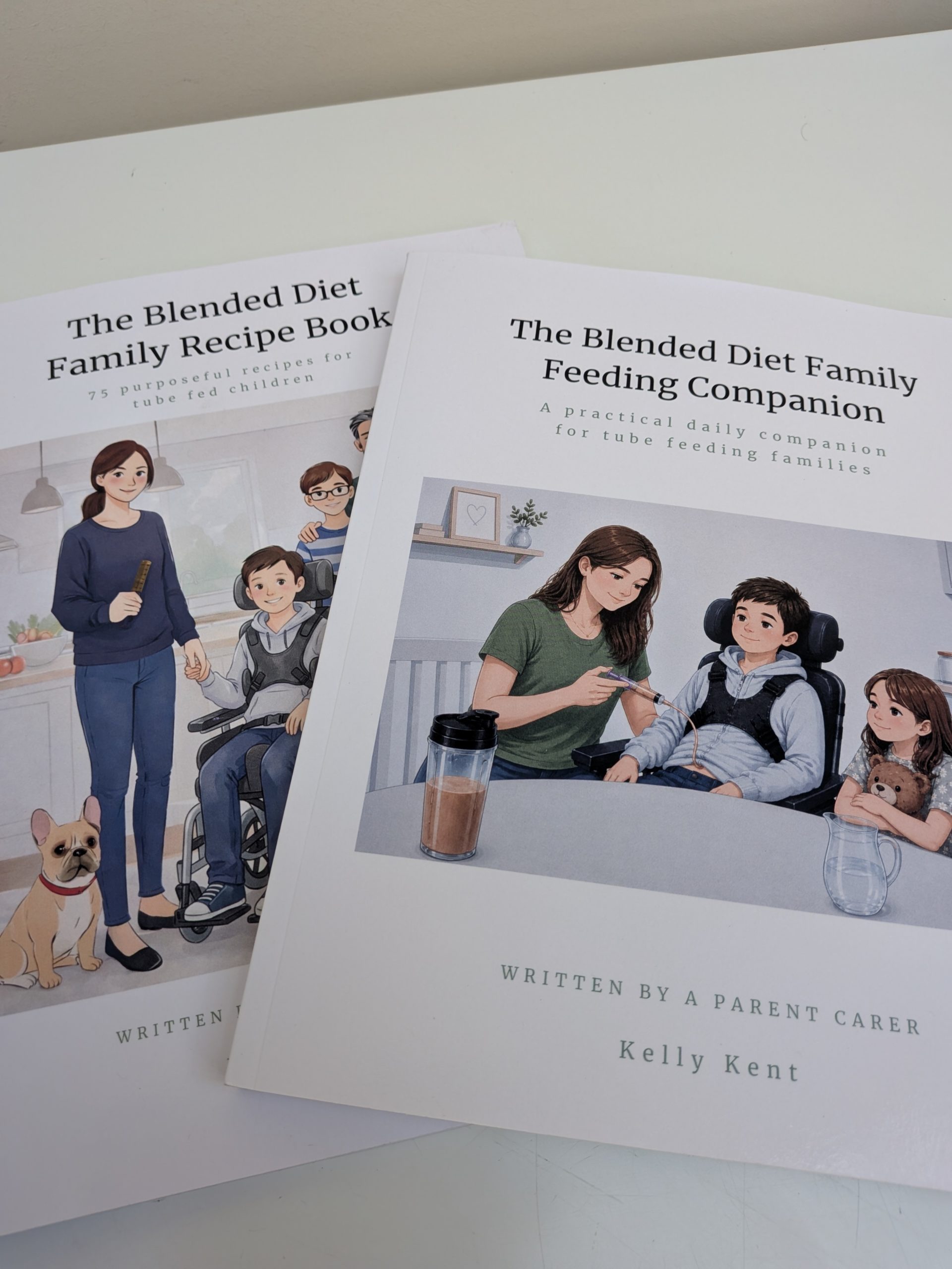 Blended Diet book and Companion book